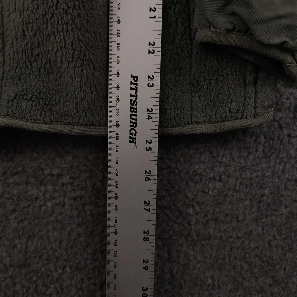 Military Cold Weather Fleece Jacket Mens Small Short Gen III ECWCS Green